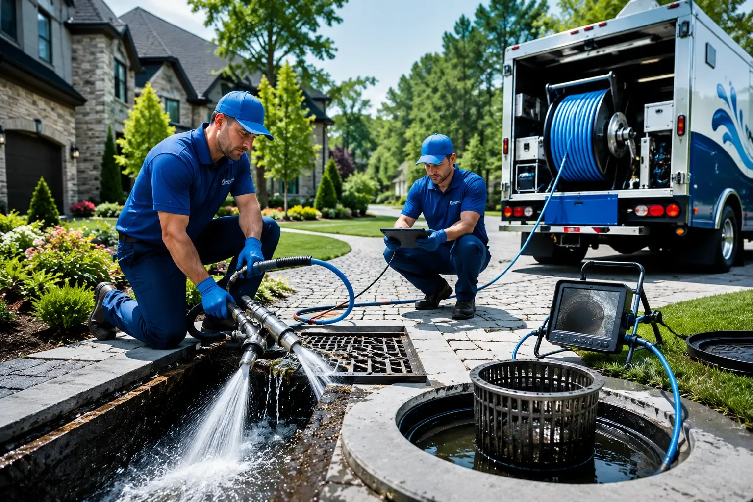 Local outdoor drain cleaning professionals in Grantham, NH